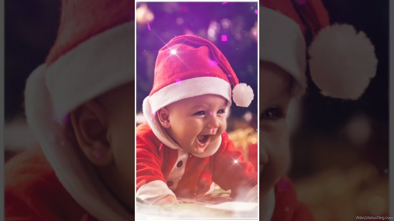Cute Christmas Coming Soon Full Screen Status Video