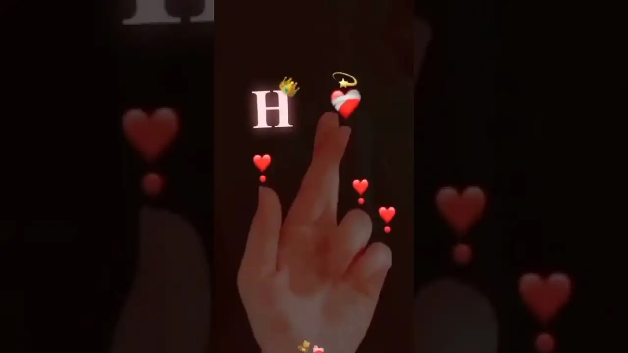 Love H Name Full Screen Status Video