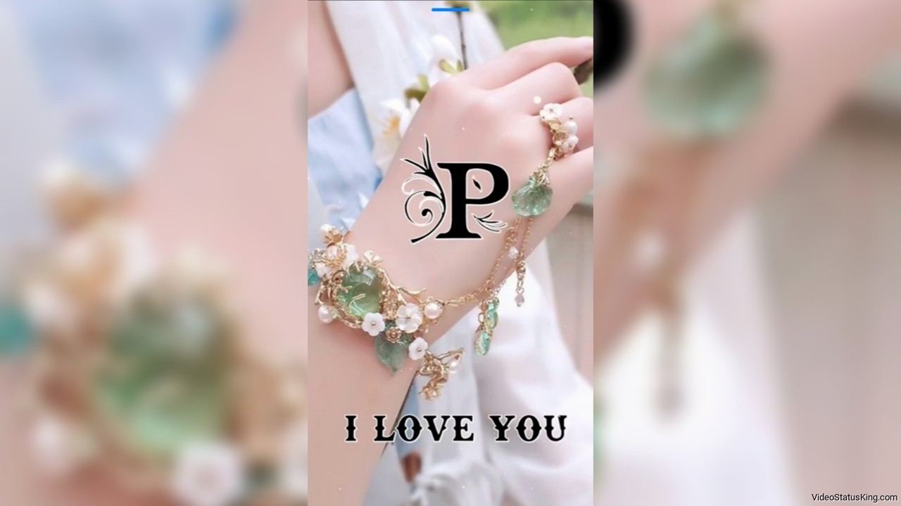 P Name I Love You Full Screen Status Video