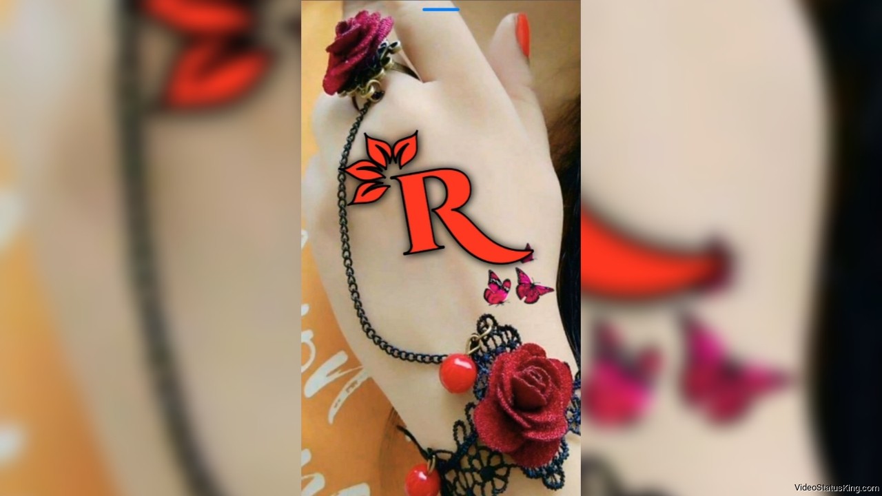 Romantic R Name Full Screen Status Video