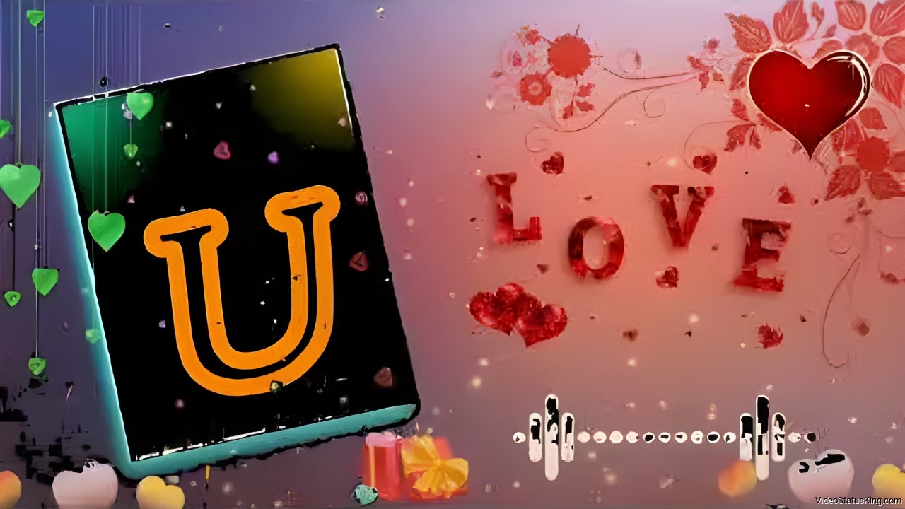 Romantic U Name Love Status Video