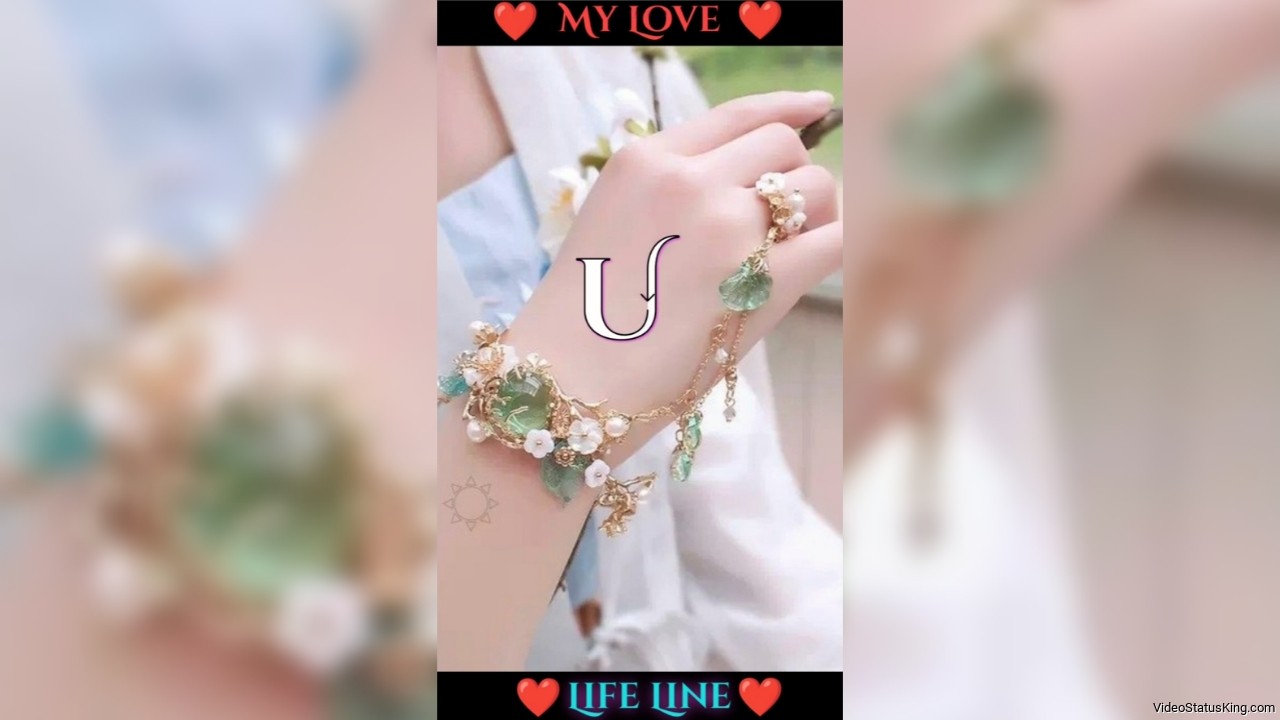 U Name My Love Life Line Full Screen Status Video